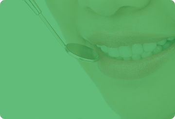 Informational dental image frame or service banner